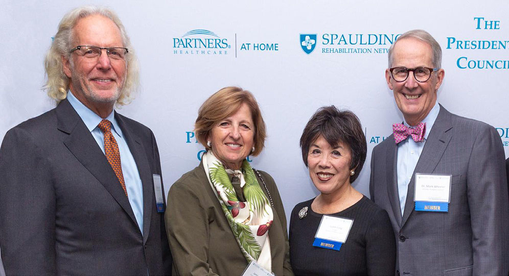 President’s Council Co-Chairs Ralph & Janice James and Judith Fong & Dr. Mark Wheeler