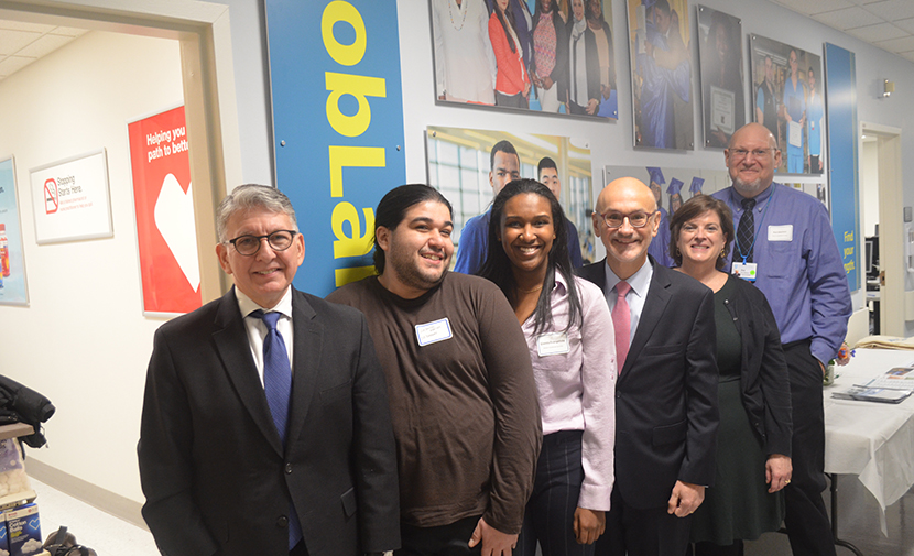 Spaulding and JVS employees