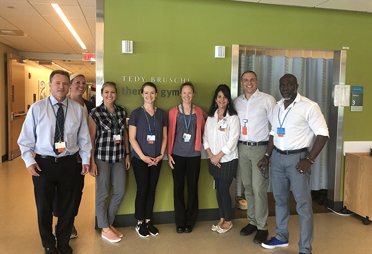 Staff at Spaulding Outpatient Center Boston