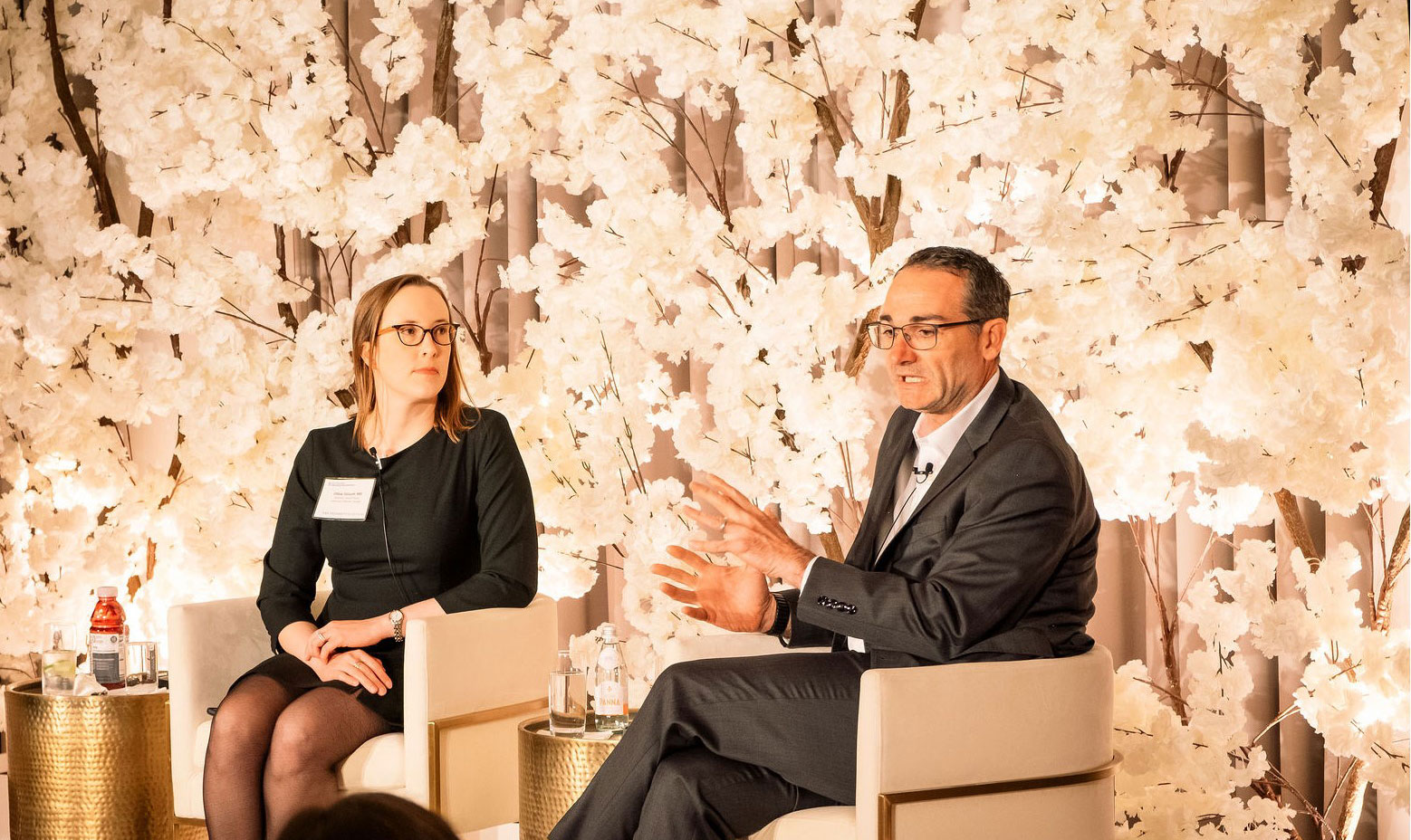 President's Council members onstage at a conference.