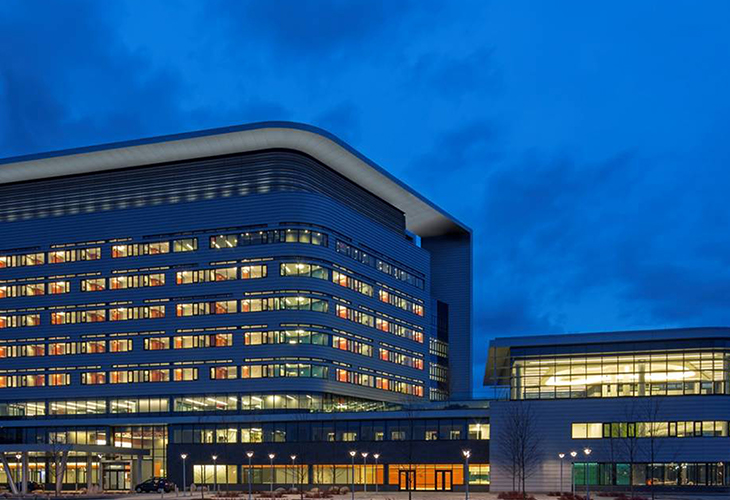 Exterior of Spaulding Rehabilitation Hospital