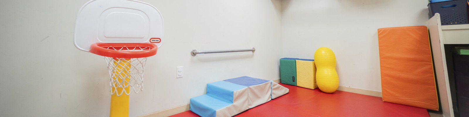 Pediatric gym at Kent pediatrics Pawtucket