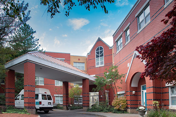 The facade of Spaulding Nursing and Therapy Center Brighton