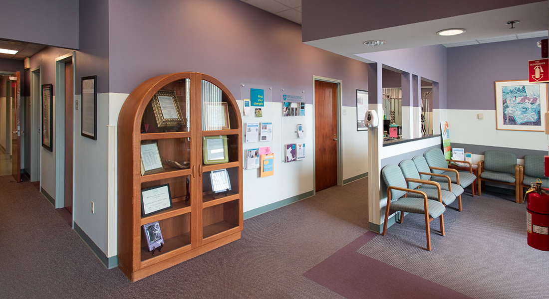 Lobby at Spaulding Outpatient Center Framingham