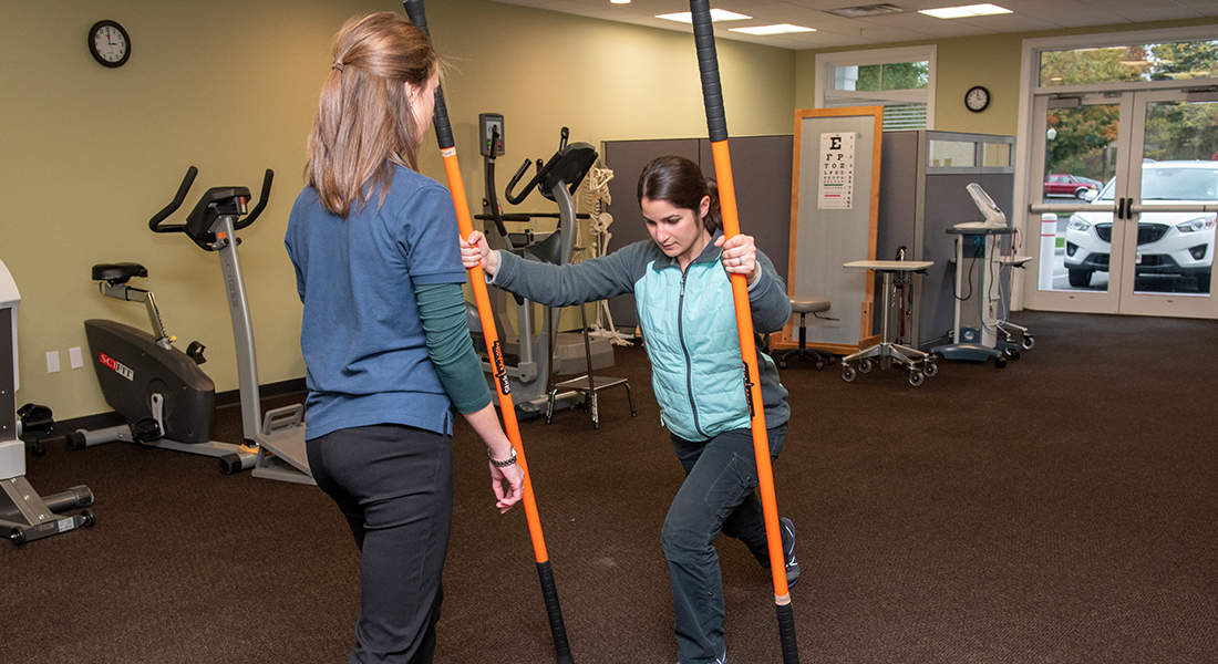 Mobility exercise at Spaulding Outpatient Center Orleans
