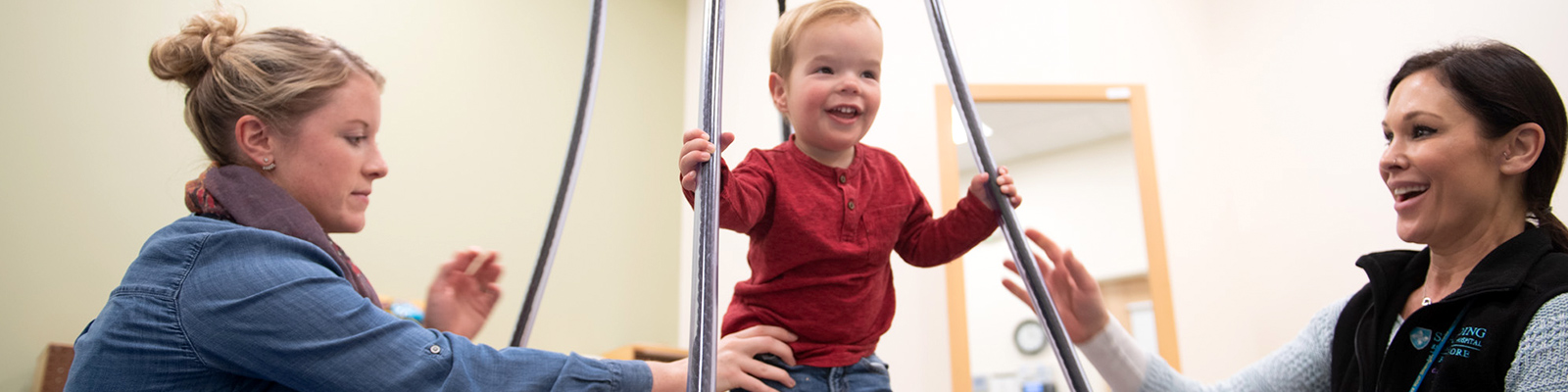 Pediatric patient at Spaulding Outpatient Center for Children Salem