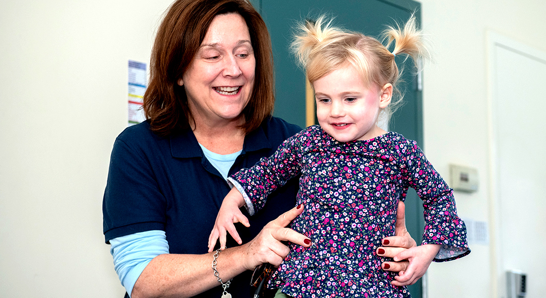 Pediatric therapy at Spaulding Eileen M. Ward Outpatient Center for Children Sandwich
