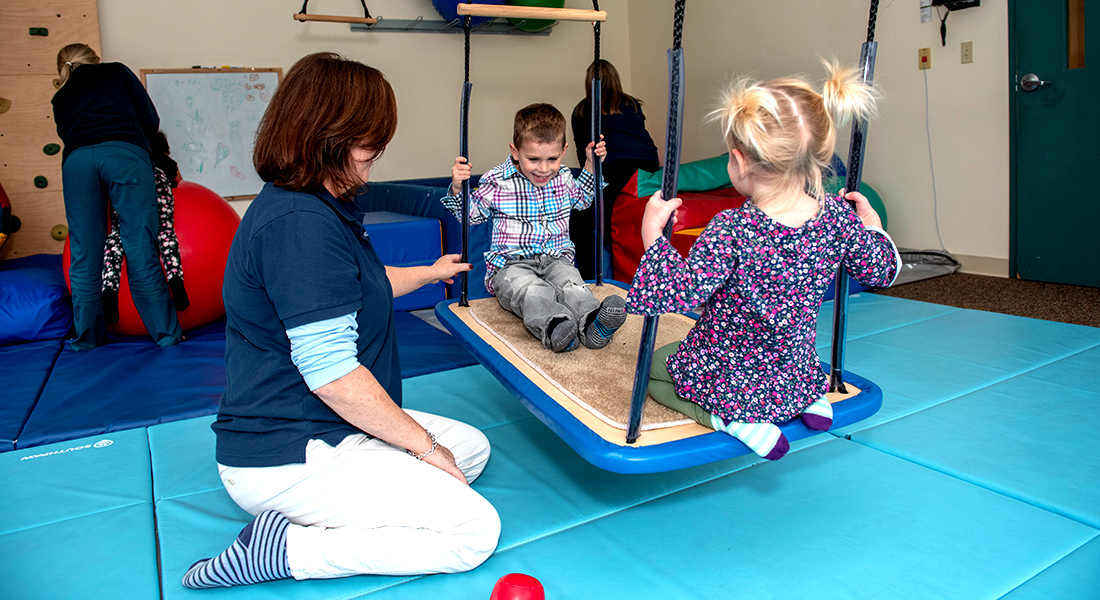 Pediatric therapy at Spaulding Eileen M. Ward Outpatient Center for Children Sandwich