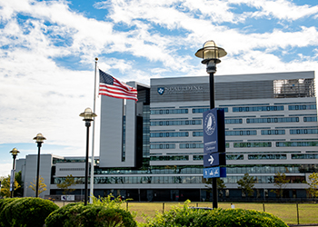 Exterior of Spaulding Rehabilitation Hospital Boston