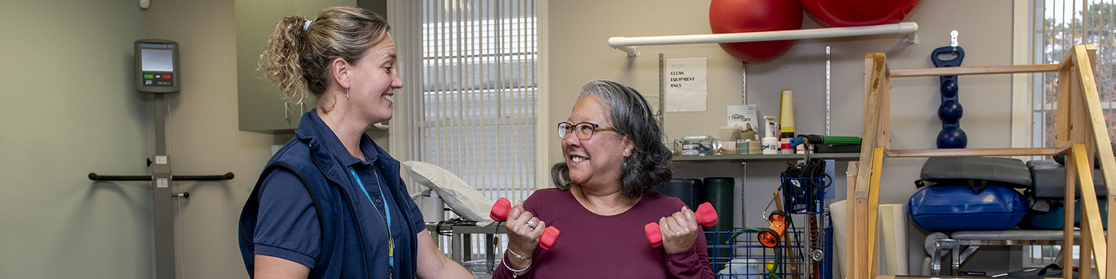 Patient Receiving Care at Spaulding Outpatient Center Yarmouth