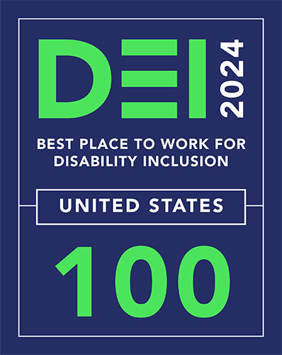 DEI 100 2024 logo