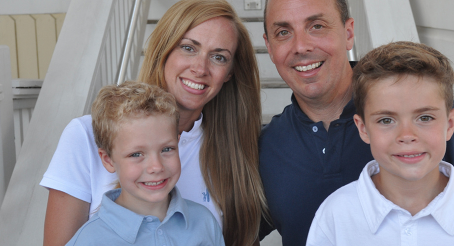 Spaulding patient Brandi with her family