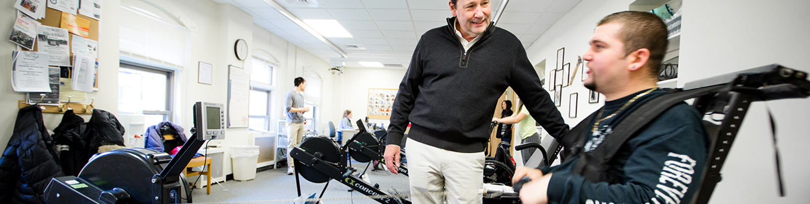 Image of Andy Taylor with EXPD Patient